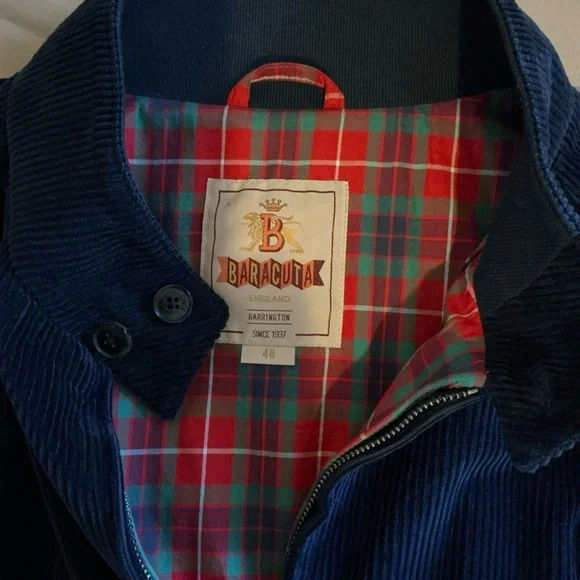 Baracuta G9 Harrington Corduroy Jacket 48/XL - Picture 2 of 7